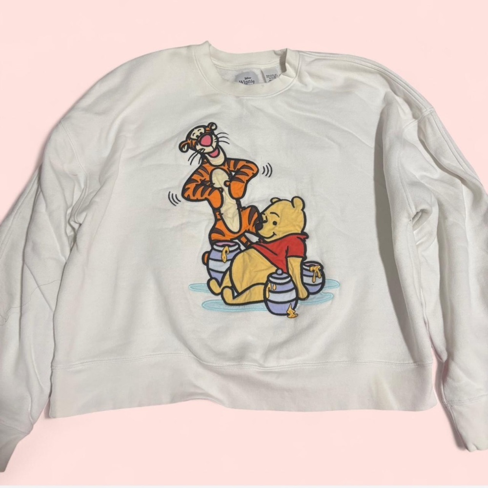 Disney Winnie the Pooh White Sweatshirt